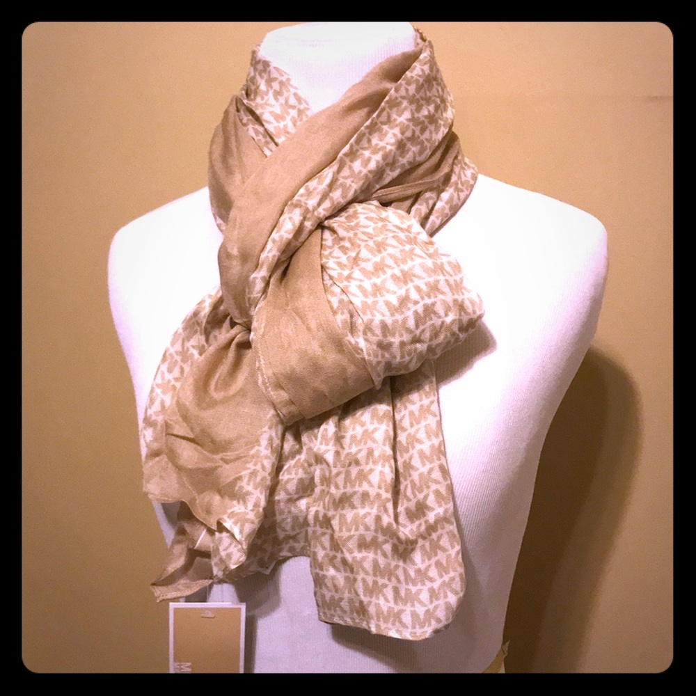 MK Signature Logo Scarf